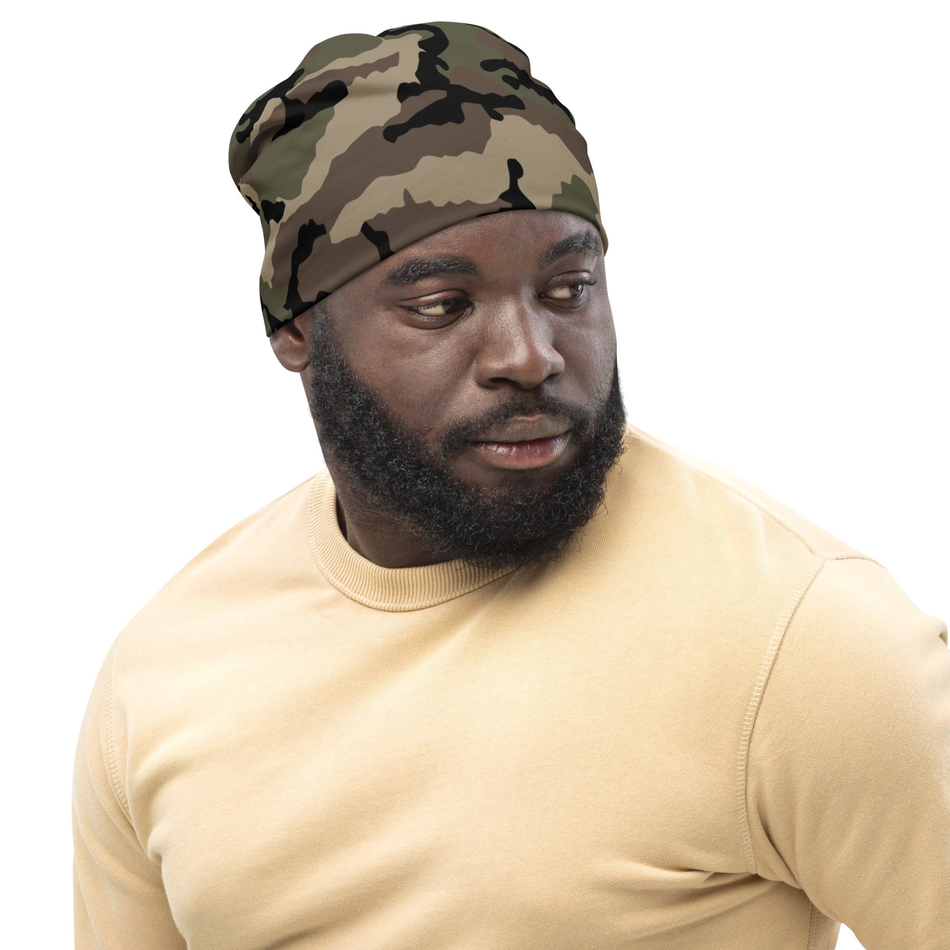 French CCE Woodland CAMO Beanie Beanies