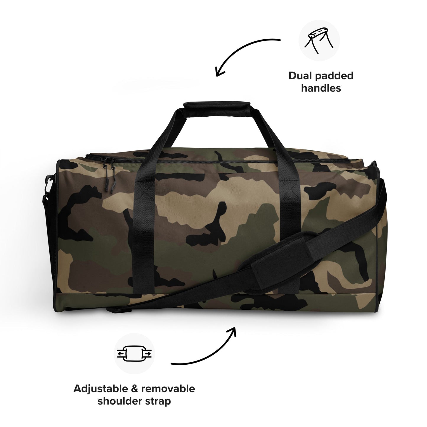 French CCE Woodland CAMO Duffle bag - Bags