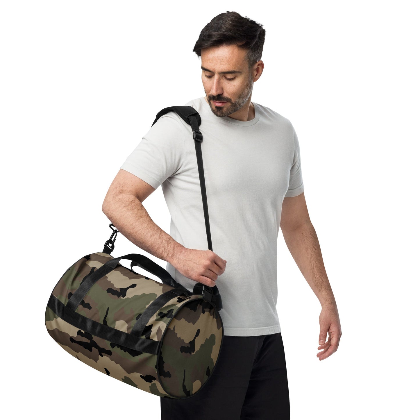 French CCE Woodland CAMO gym bag - Gym Bags