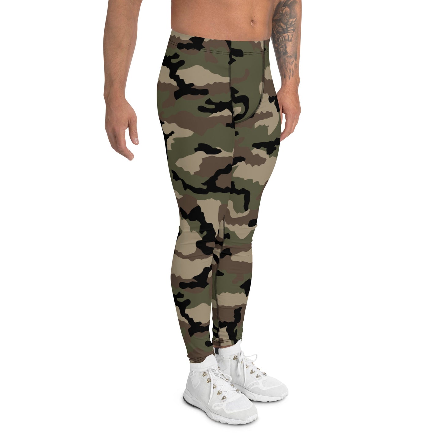 French CCE Woodland CAMO Mens Leggings