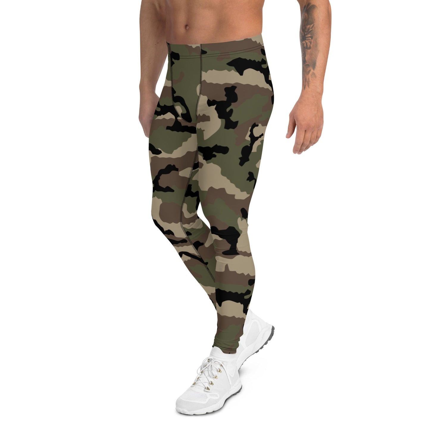 French CCE Woodland CAMO Mens Leggings