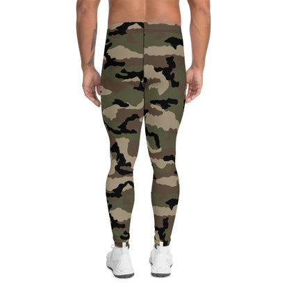 French CCE Woodland CAMO Mens Leggings