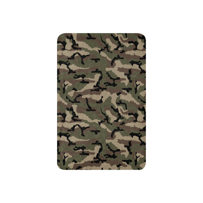 French CCE Woodland CAMO Sherpa blanket - Blankets