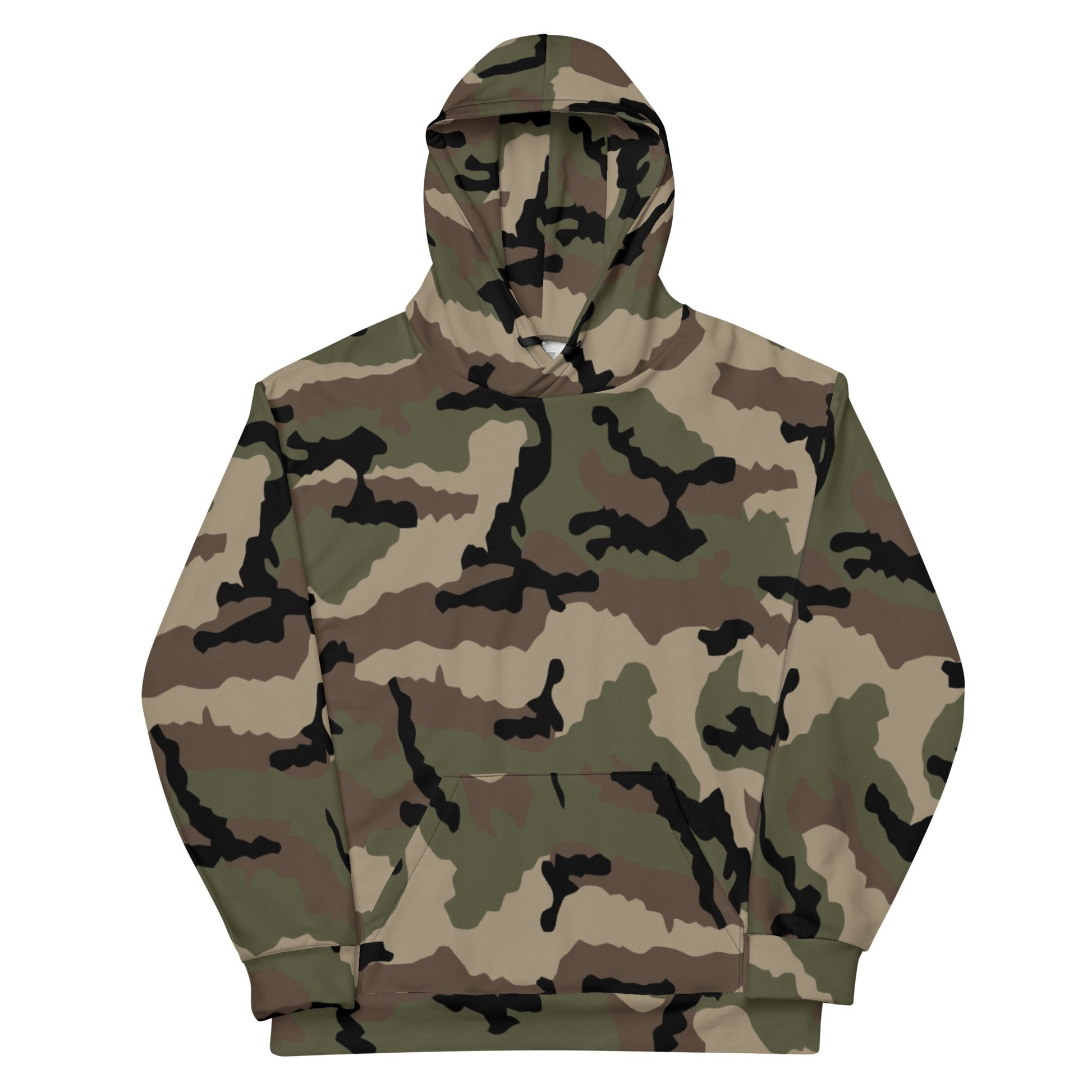 French CCE Woodland CAMO Unisex Hoodie - Hoodies