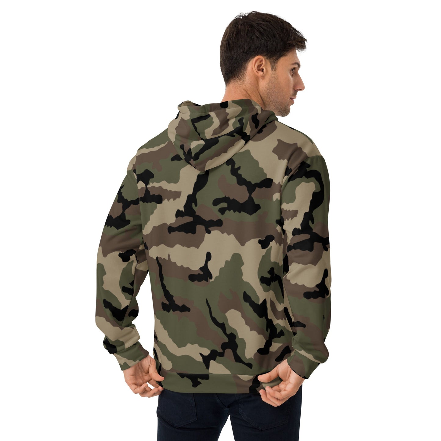 French CCE Woodland CAMO Unisex Hoodie - Hoodies