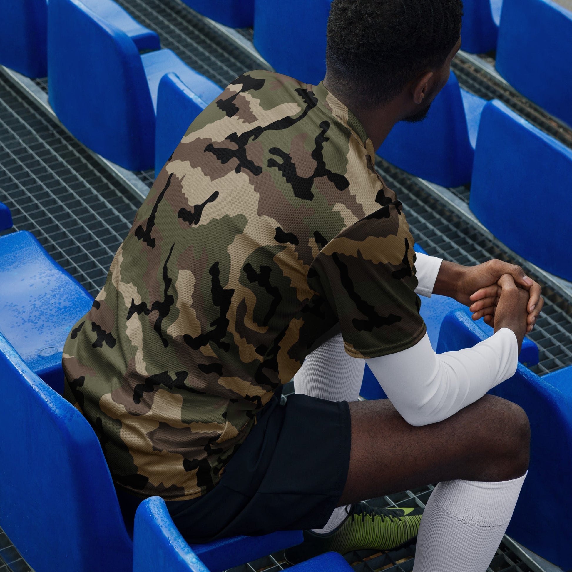 French CCE Woodland CAMO unisex sports jersey Sports Jerseys