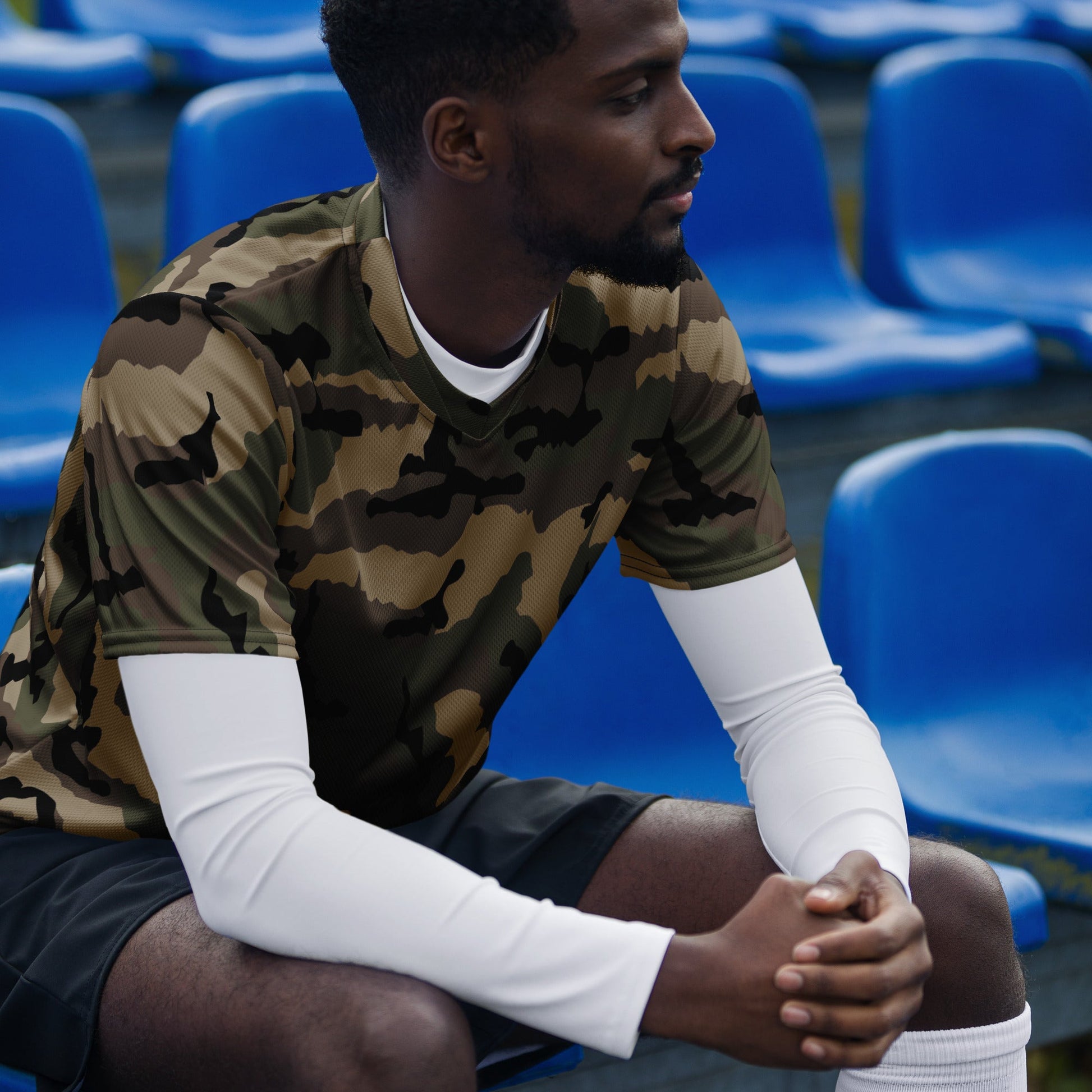 French CCE Woodland CAMO unisex sports jersey Sports Jerseys