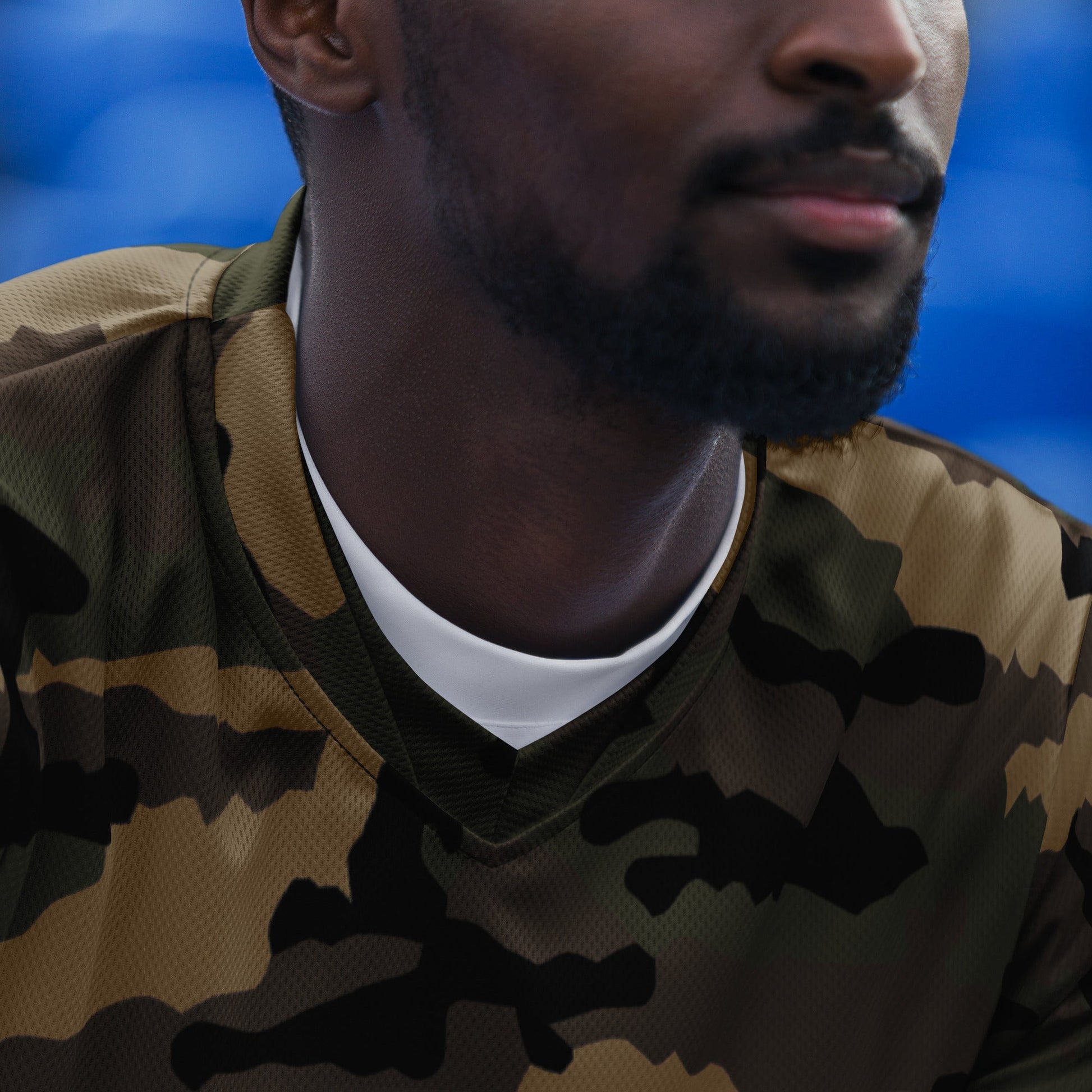 French CCE Woodland CAMO unisex sports jersey Sports Jerseys