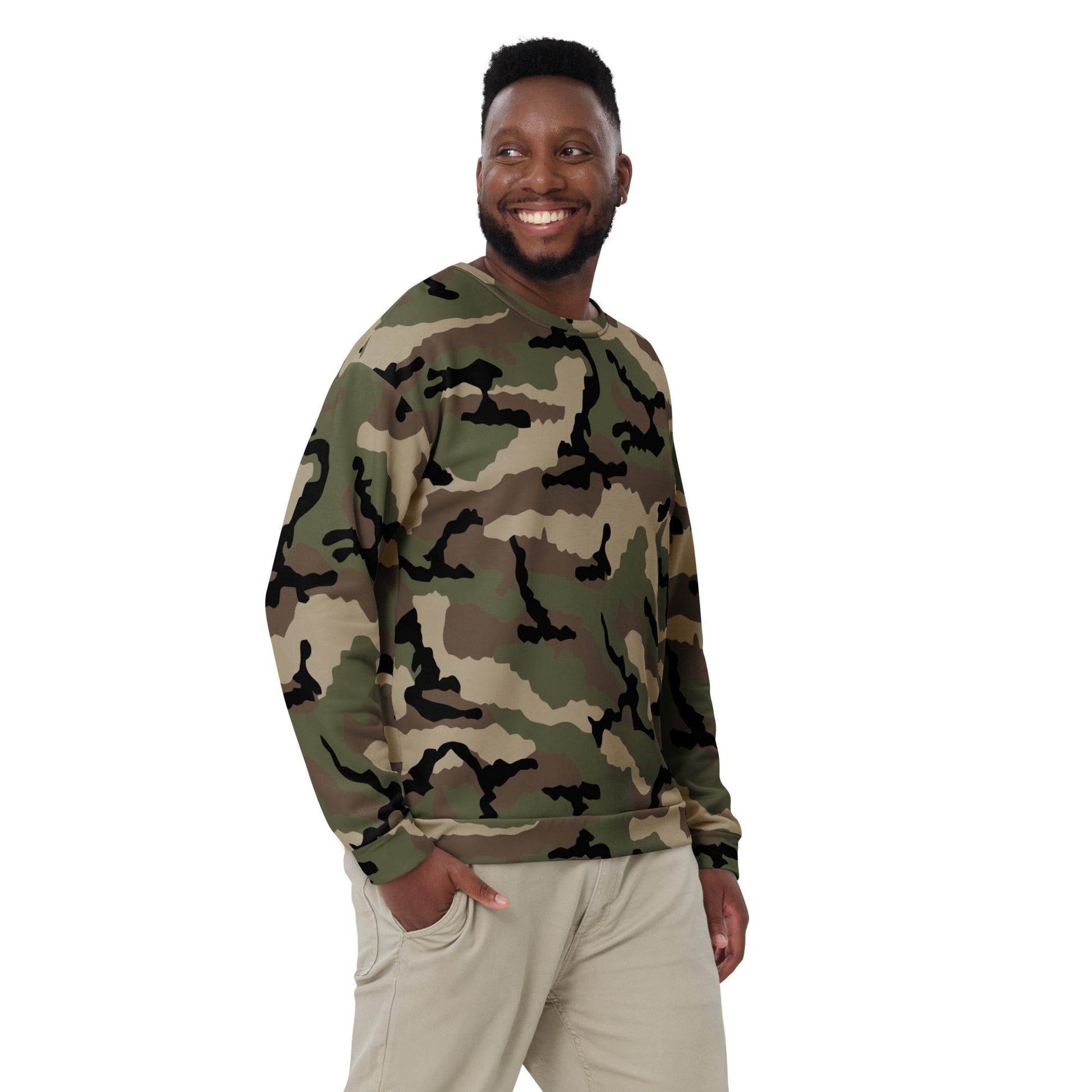 French CCE Woodland CAMO Unisex Sweatshirt - Sweatshirts