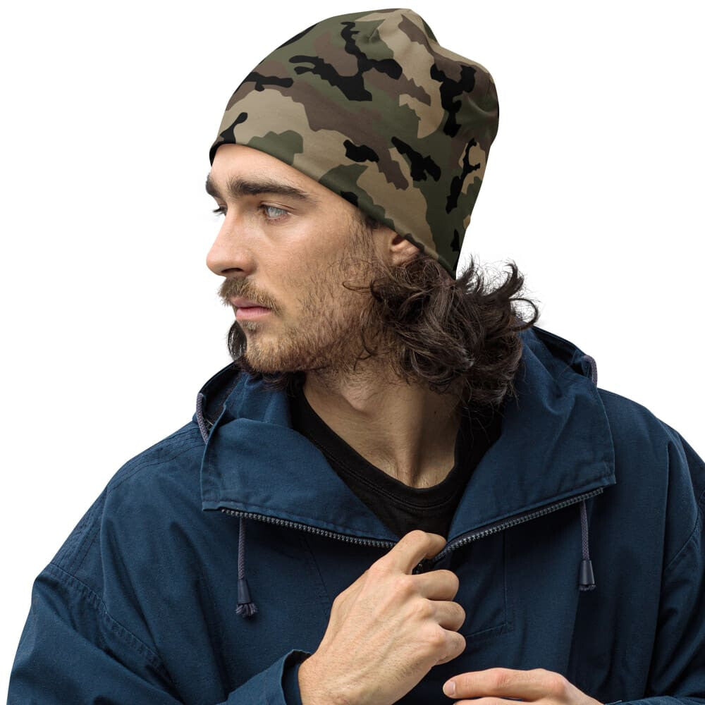 French Central Europe (CE) CAMO Skull Cap - S - Beanie