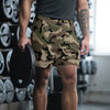 French Central Europe (CE) CAMO Men’s Athletic Shorts - XS
