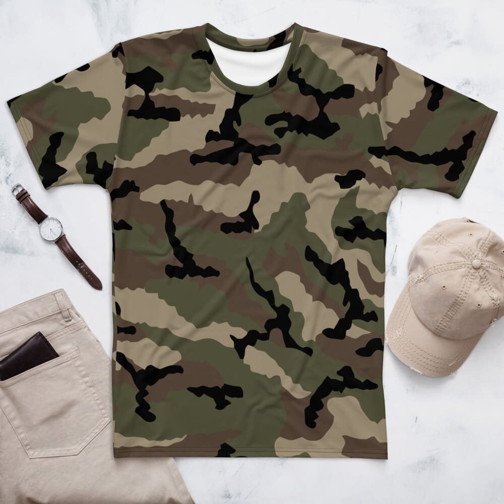 French Central Europe (CE) CAMO Men’s T-shirt - XS