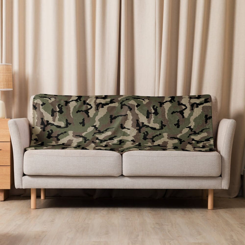 French Central Europe (CE) CAMO Sherpa blanket