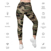French Central Europe (CE) CAMO Women’s Leggings with pockets