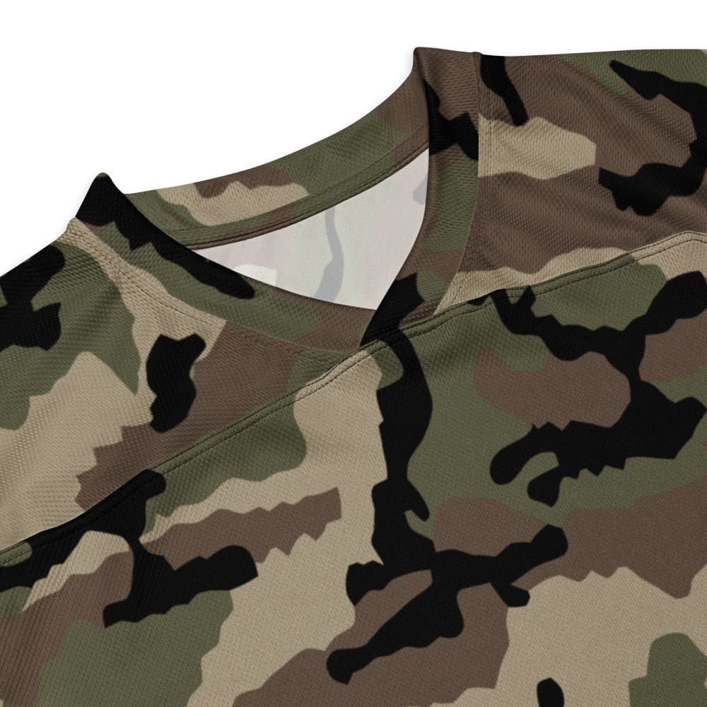 French Central Europe (CE) CAMO hockey fan jersey