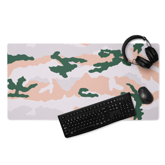 French Chasseur Alpins Tundra CAMO Gaming mouse pad - 36″×18″ - Mouse Pad