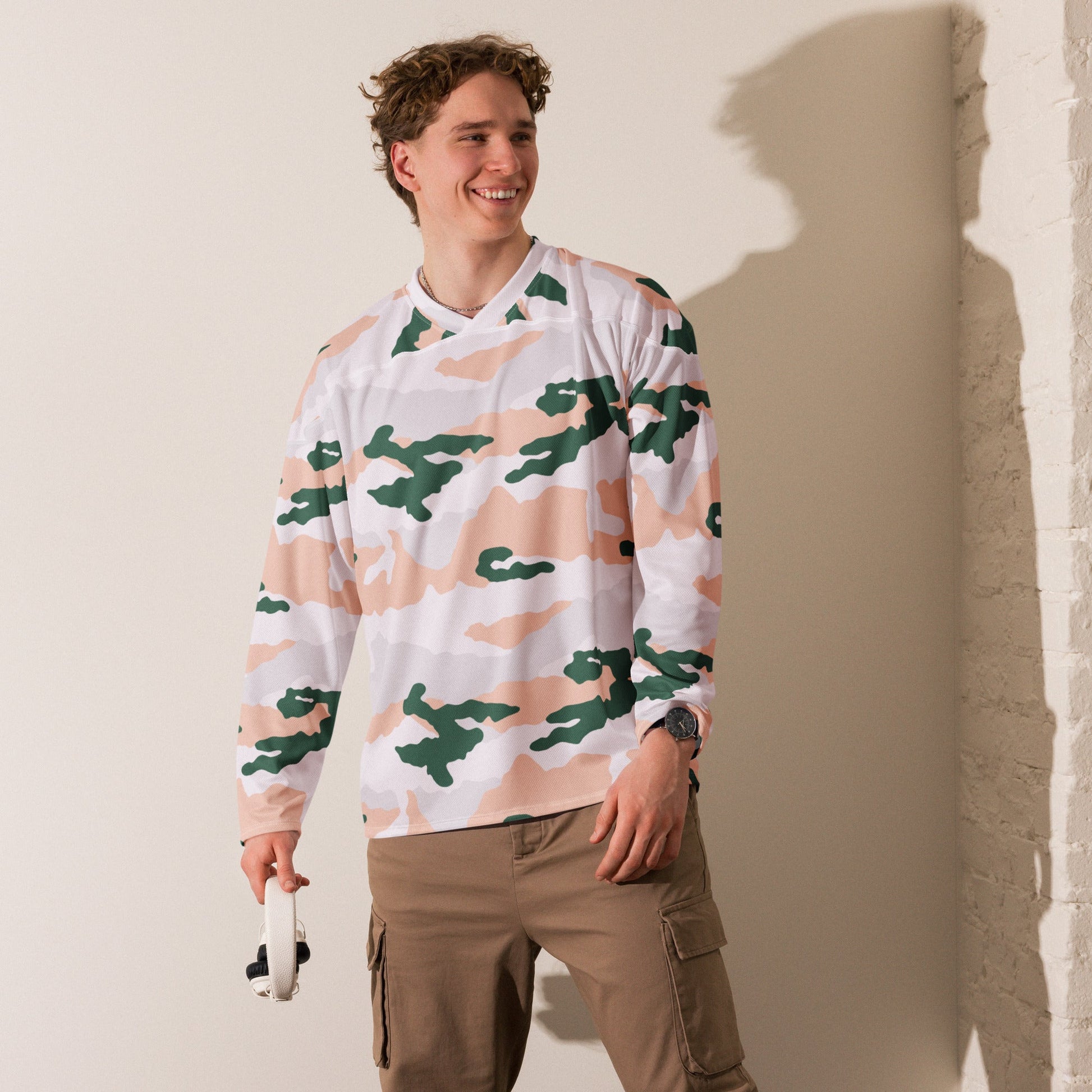 French Chasseur Alpins Tundra CAMO hockey fan jersey - Hockey Jerseys