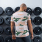 French Chasseur Alpins Tundra CAMO Men’s Athletic T-shirt - T-Shirts