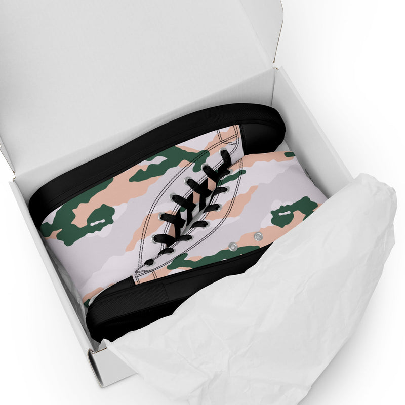 Tundra Chasseur Alpins CAMO Mens High-Top Canvas Shoes