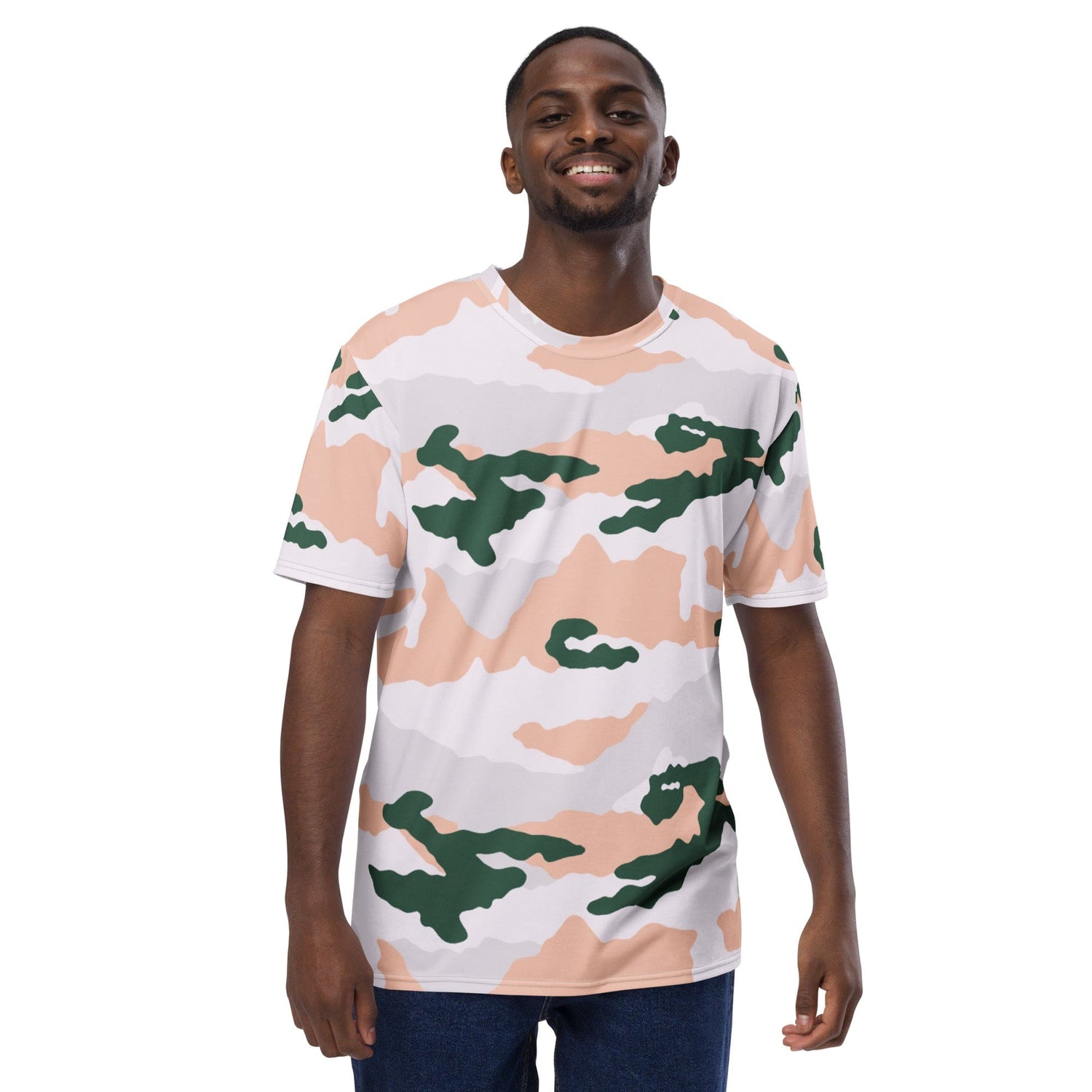 French Chasseur Alpins Tundra CAMO Men’s t-shirt - Mens T-Shirts