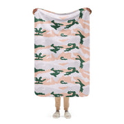 Tundra Chasseur Alpins CAMO Sherpa Blanket - 37″×57″