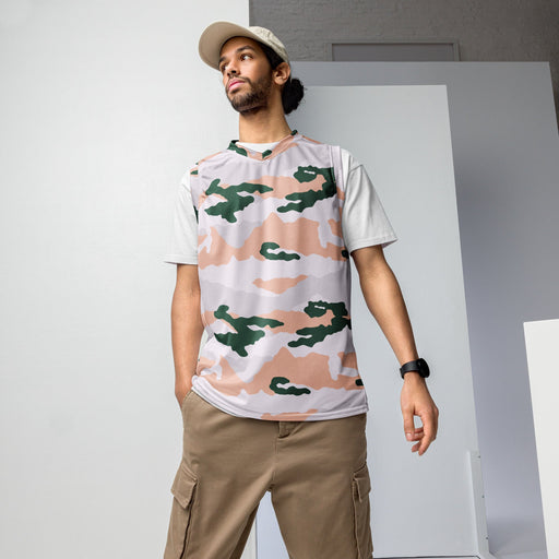 Tundra Chasseur Alpins CAMO Unisex Basketball Jersey - 2XS