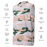 Tundra Chasseur Alpins CAMO Unisex Basketball Jersey
