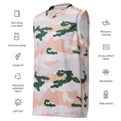 French Chasseur Alpins Tundra CAMO unisex basketball jersey - Basketball Jerseys