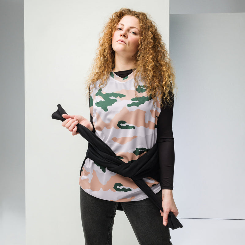 Tundra Chasseur Alpins CAMO Unisex Basketball Jersey