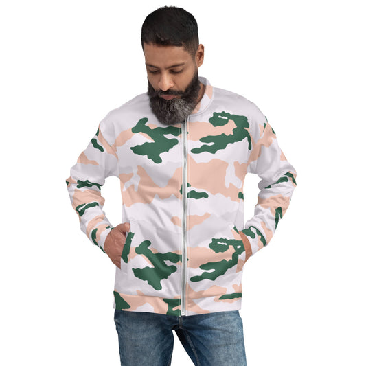 French Chasseur Alpins Tundra CAMO Unisex Bomber Jacket