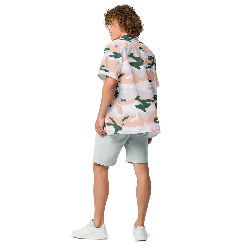 Tundra Chasseur Alpins CAMO Unisex Short-Sleeve Button Shirt - Button-Up