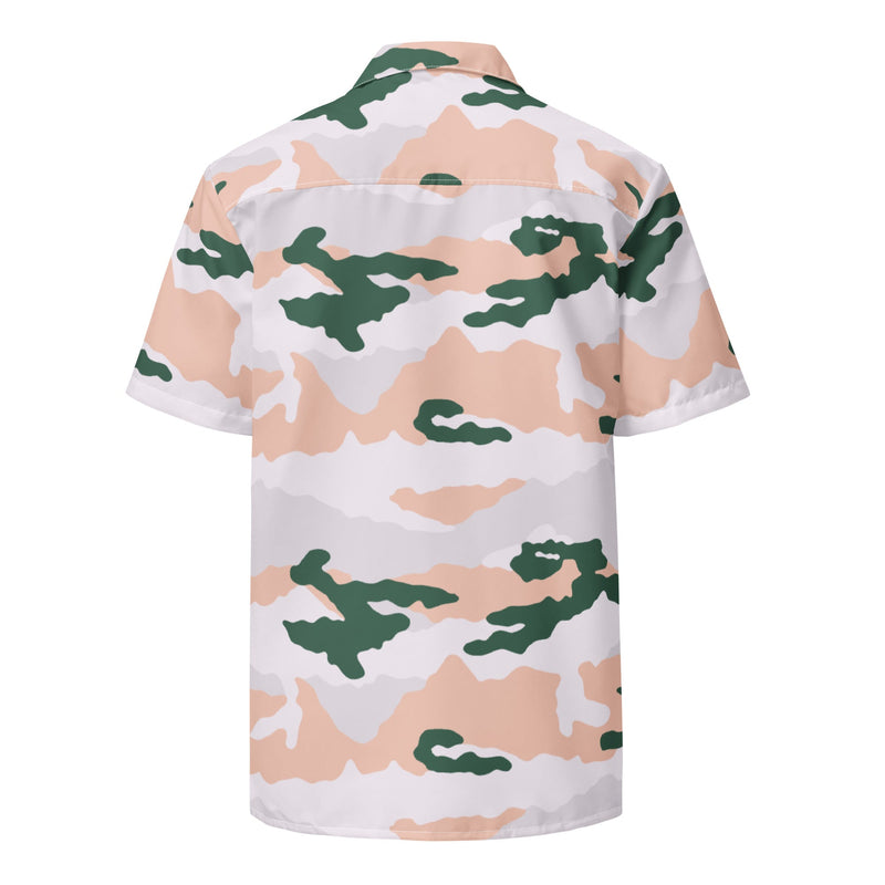 Tundra Chasseur Alpins CAMO Unisex Short-Sleeve Button Shirt - Button-Up
