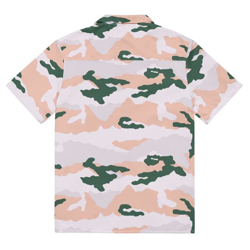 Tundra Chasseur Alpins CAMO Unisex Short-Sleeve Button Shirt - Button-Up