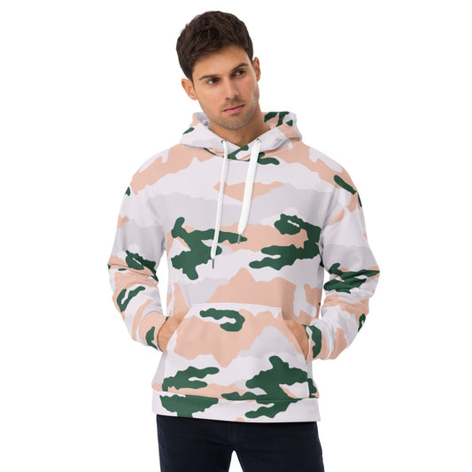 French Chasseur Alpins Tundra CAMO Unisex Hoodie - 2XS