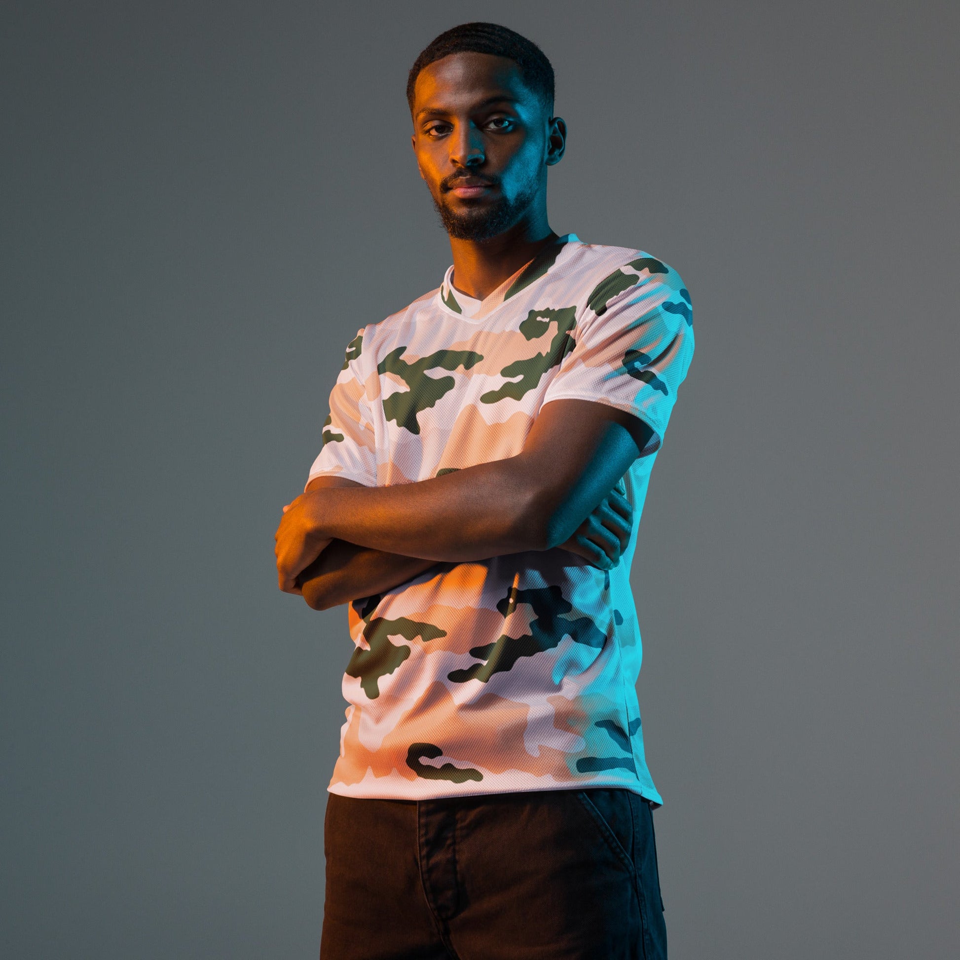 French Chasseur Alpins Tundra CAMO unisex sports jersey - Sports Jerseys