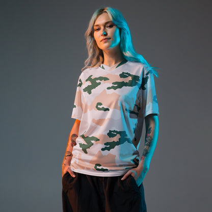 French Chasseur Alpins Tundra CAMO unisex sports jersey - Sports Jerseys