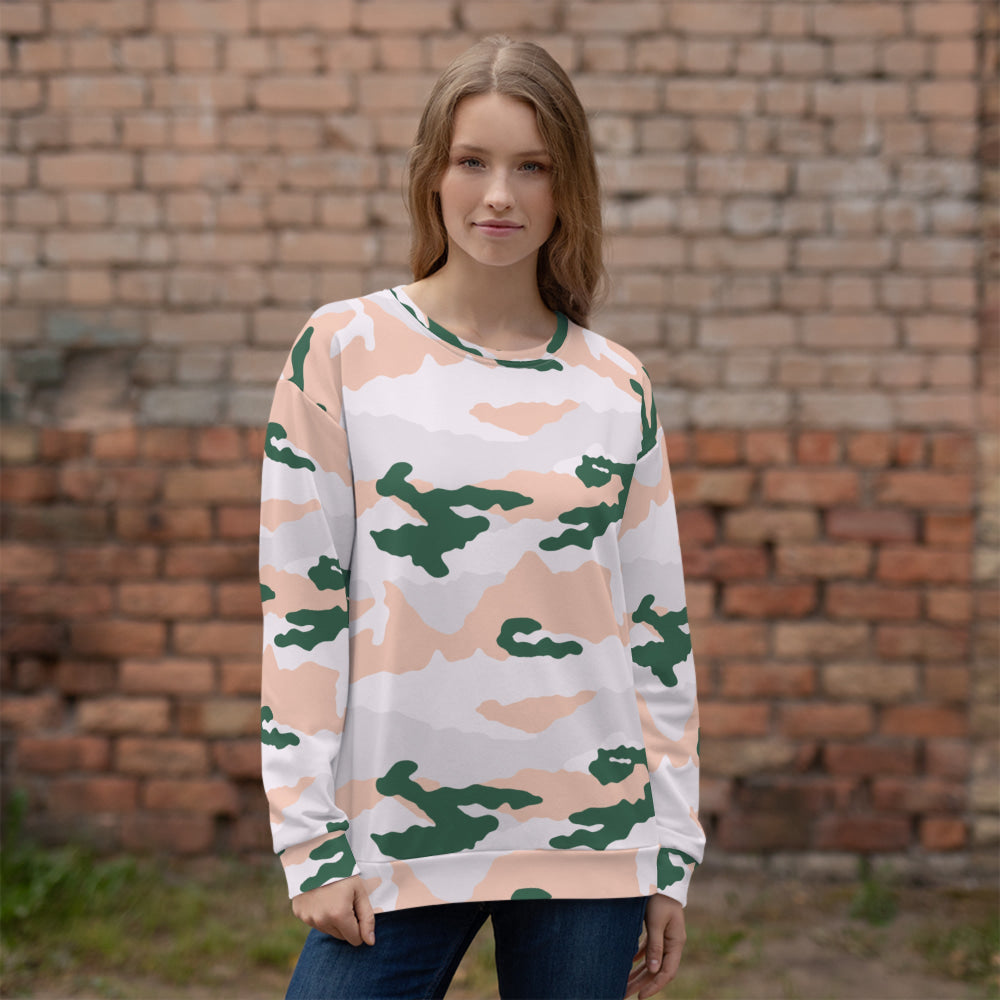 French Chasseur Alpins Tundra CAMO Unisex Sweatshirt