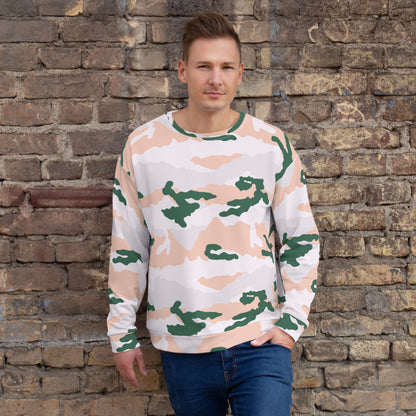 French Chasseur Alpins Tundra CAMO Unisex Sweatshirt - XS