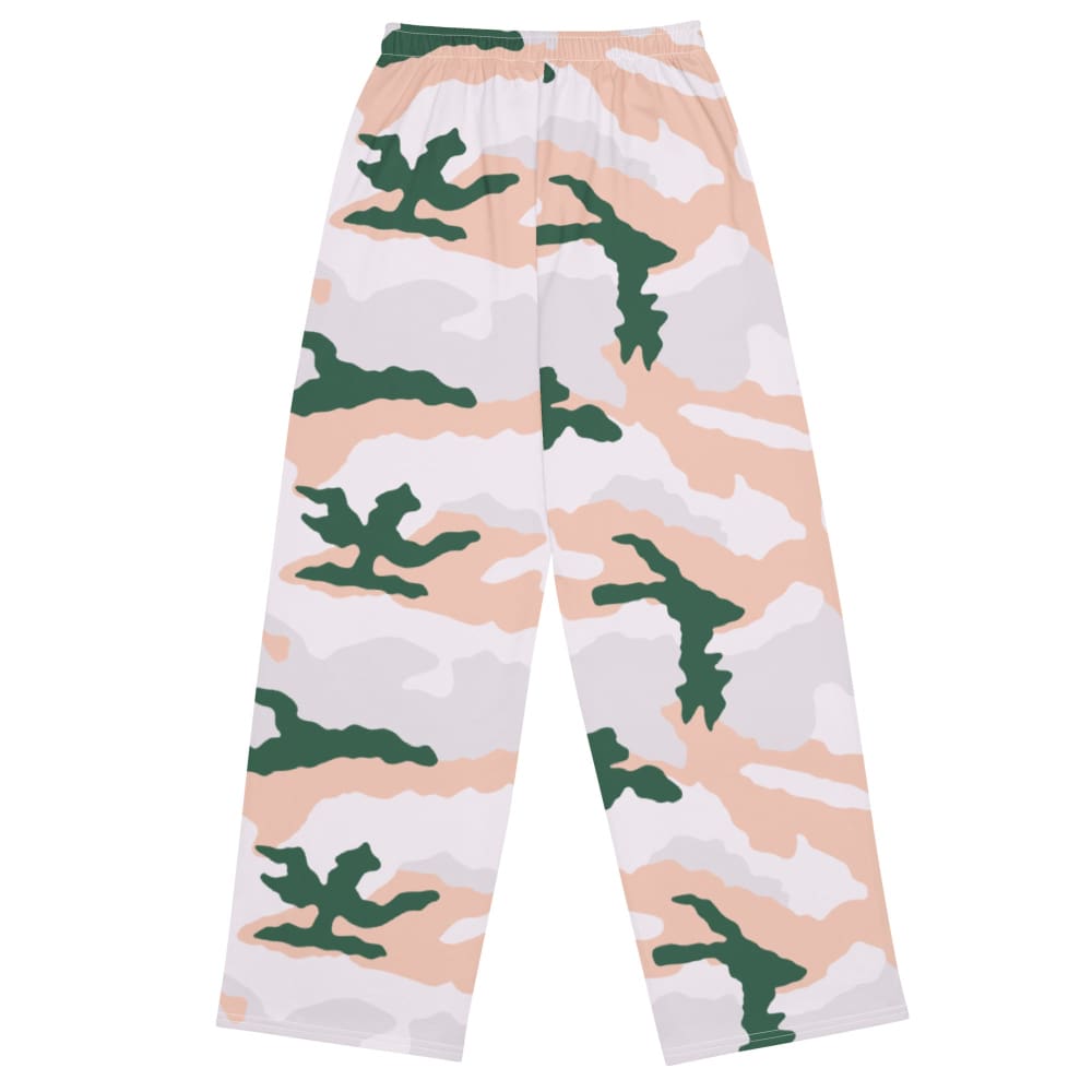 French Chasseur Alpins Tundra CAMO unisex wide-leg pants