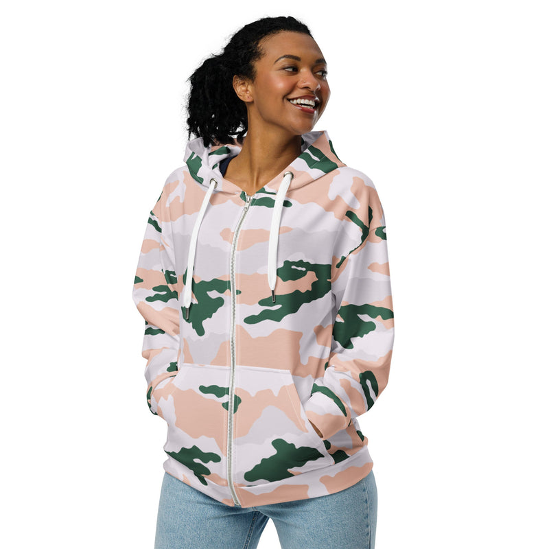 Tundra Chasseur Alpins CAMO Unisex Zip Hoodie