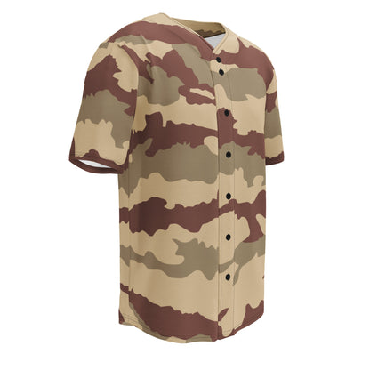 French Daguet Desert CAMO baseball jersey - Baseball Jerseys