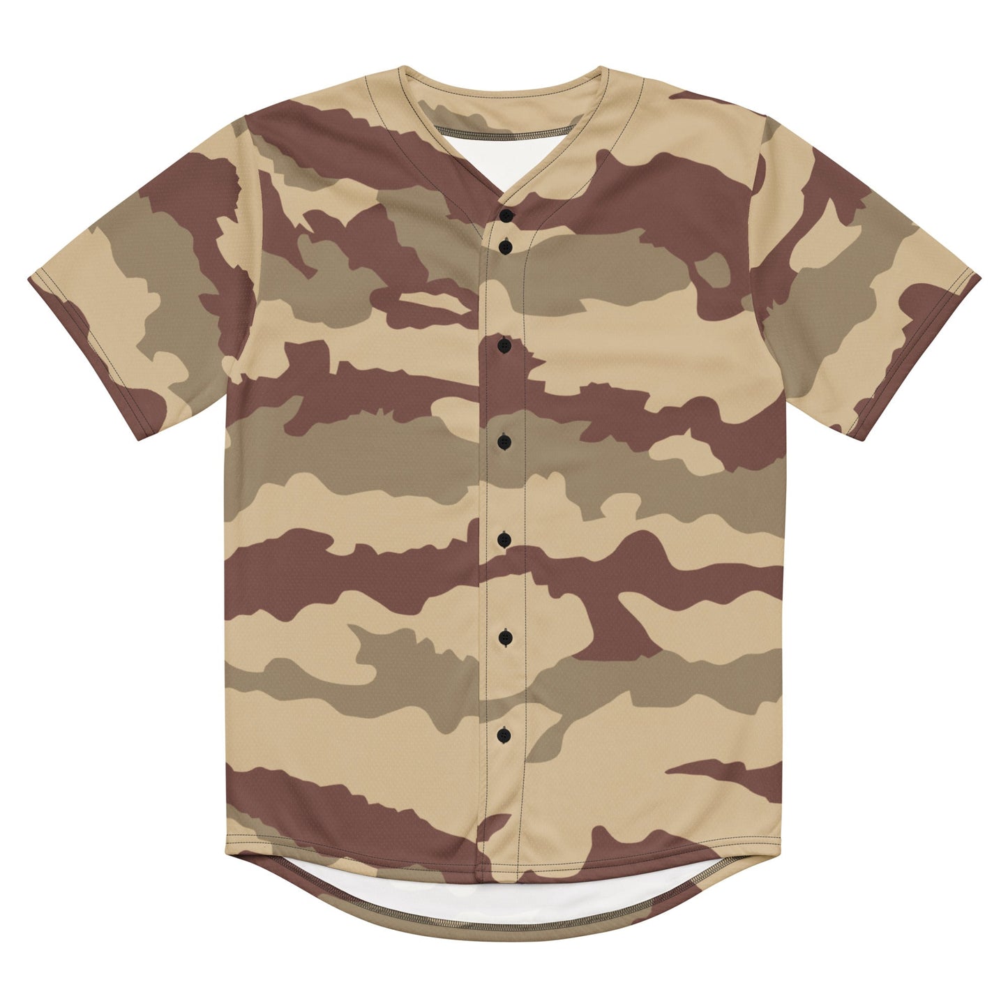 French Daguet Desert CAMO baseball jersey - Baseball Jerseys