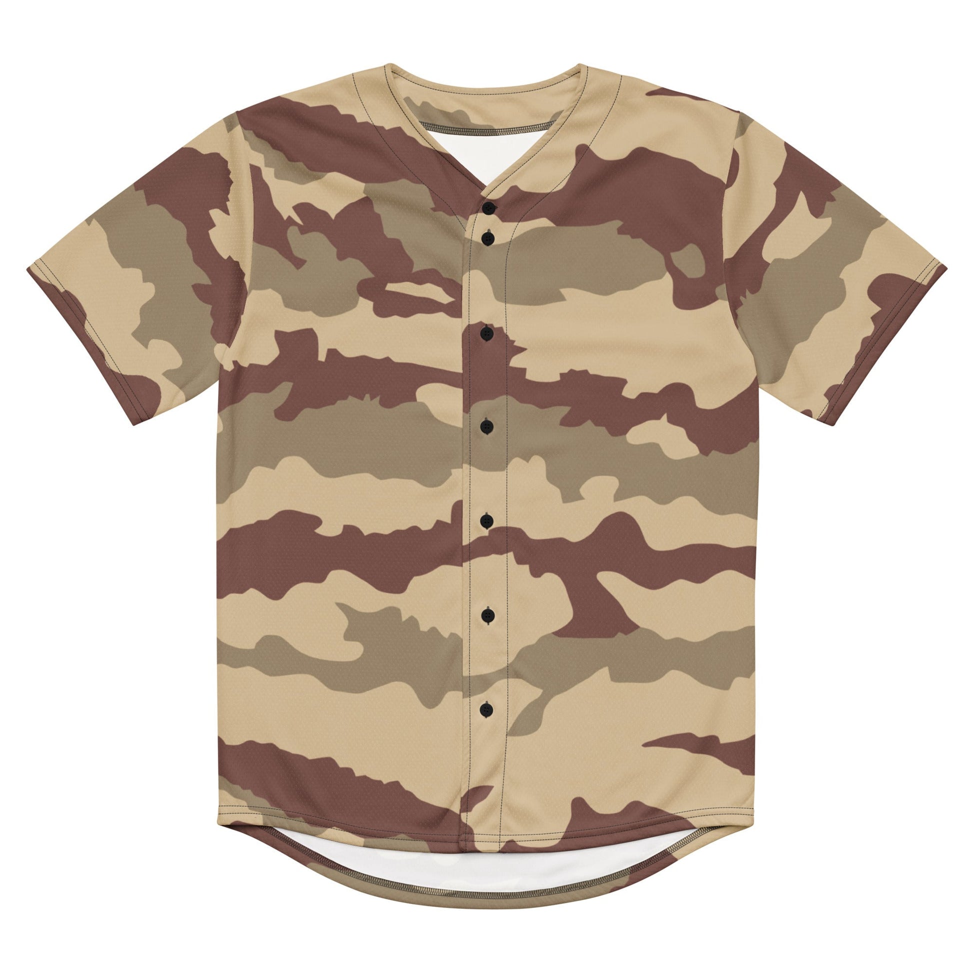 French Daguet Desert CAMO baseball jersey - Baseball Jerseys