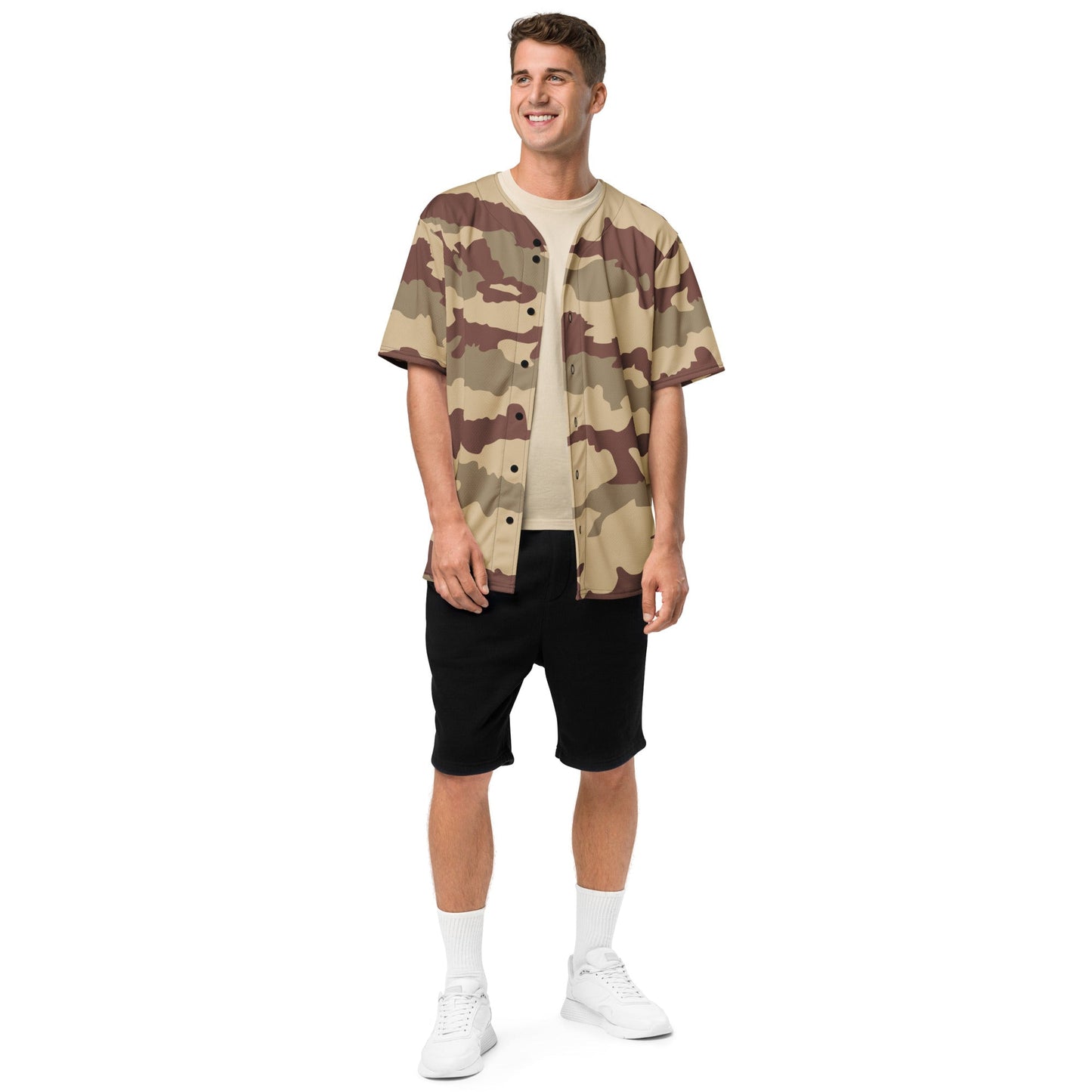 French Daguet Desert CAMO baseball jersey - Baseball Jerseys