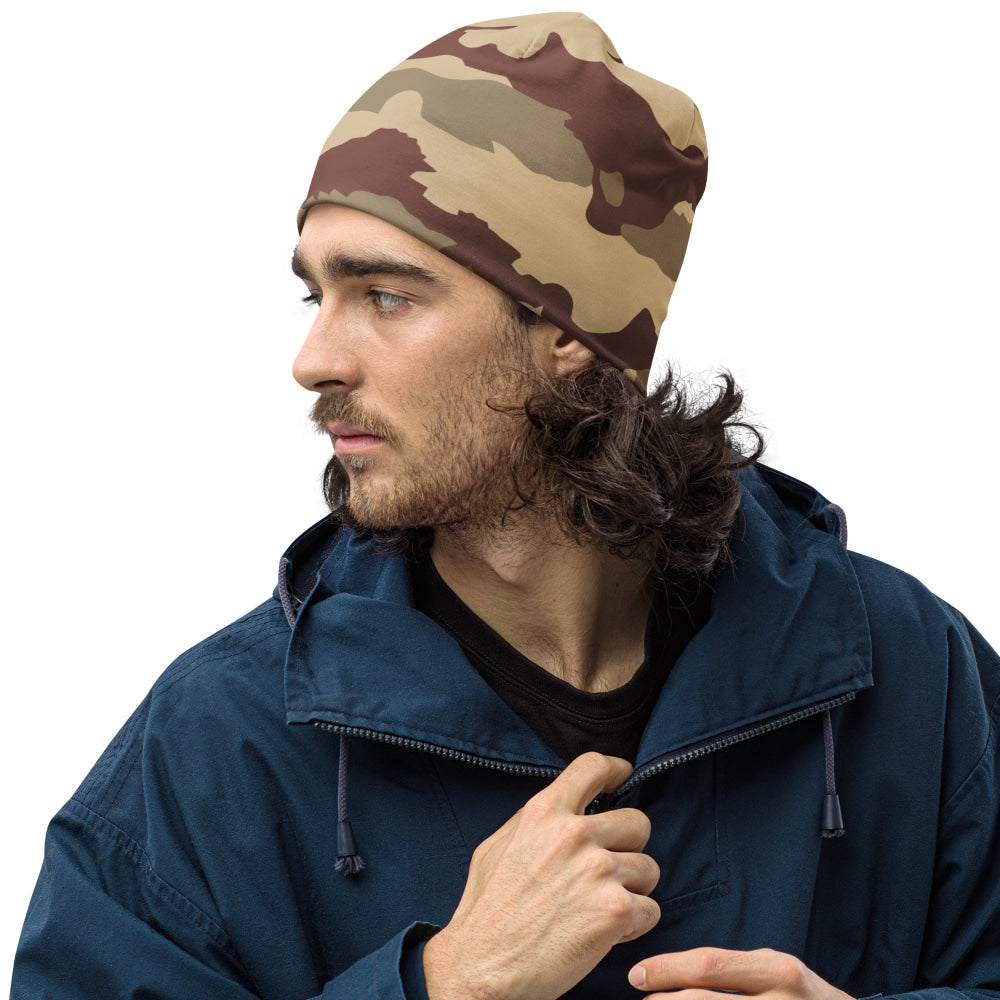 French Daguet Desert CAMO Beanie - S