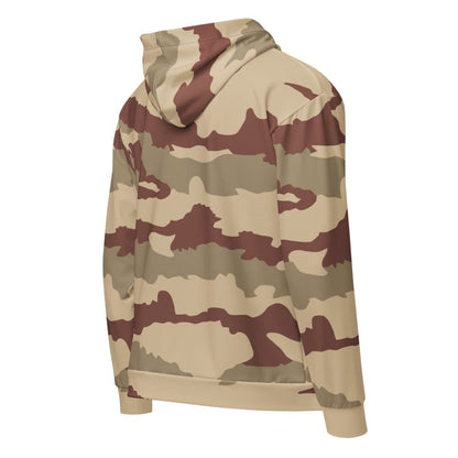 French Daguet Desert CAMO Unisex zip hoodie