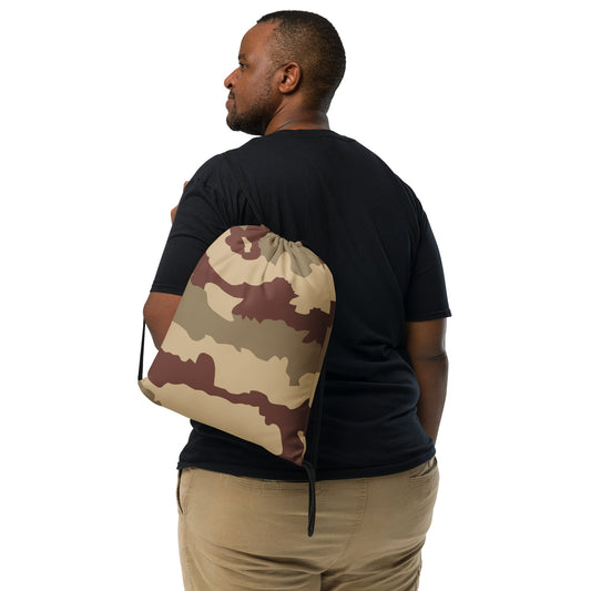 French Daguet Desert CAMO Drawstring Bag - Bags