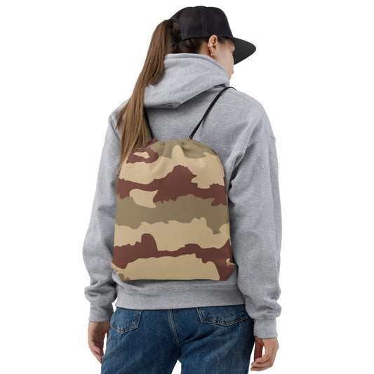 French Daguet Desert CAMO Drawstring Bag - Bags