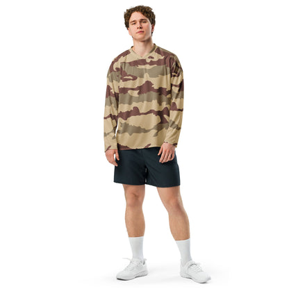 French Daguet Desert CAMO hockey fan jersey Hockey Jerseys