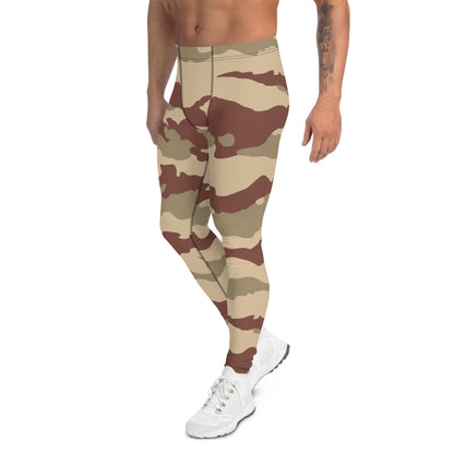 French Daguet Desert CAMO Men’s Leggings - Mens